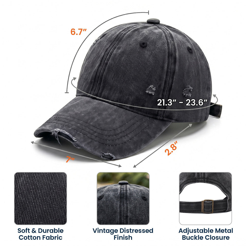 Father's Day Gifts, Custom Children's Names & Birth Years - Personalized Cap | Custom Dad Hat