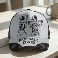 Father's Day Gifts, Softball, Baseball Dad, Grandpa - Personalized Cap | Perfect Sports Lover Gift For Dad & Grandpa