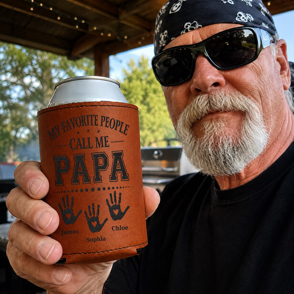 Father's Day Gifts, Legend, Husband, Dad - USA Version - Personalized Can Cooler | Patriotic Dad Gift