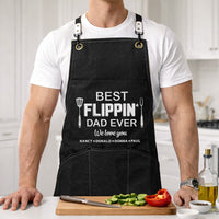 Father's Day Gifts, Best Flippin Dad Ever - Personalized Apron