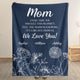 Feel The Warmth Knowing It's A Big Hug From Us - Personalized Blanket