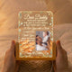 First Father's Day Gift, Dear Daddy We've Been Together A Little While - Personalized Night Light