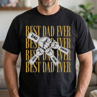 Fist Bump Daddy Grandpa - Personalized Shirt