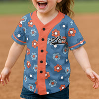 Floral Patriotic Seamless Patterns - Personalized Jersey Shirt