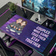 Forever In 2-Player Mode Gaming Couples - Personalized Desk Mat