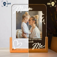 Forever Your Little Girl Mother's Day Gift For Mum, Mom, Wife - Personalized Night Light