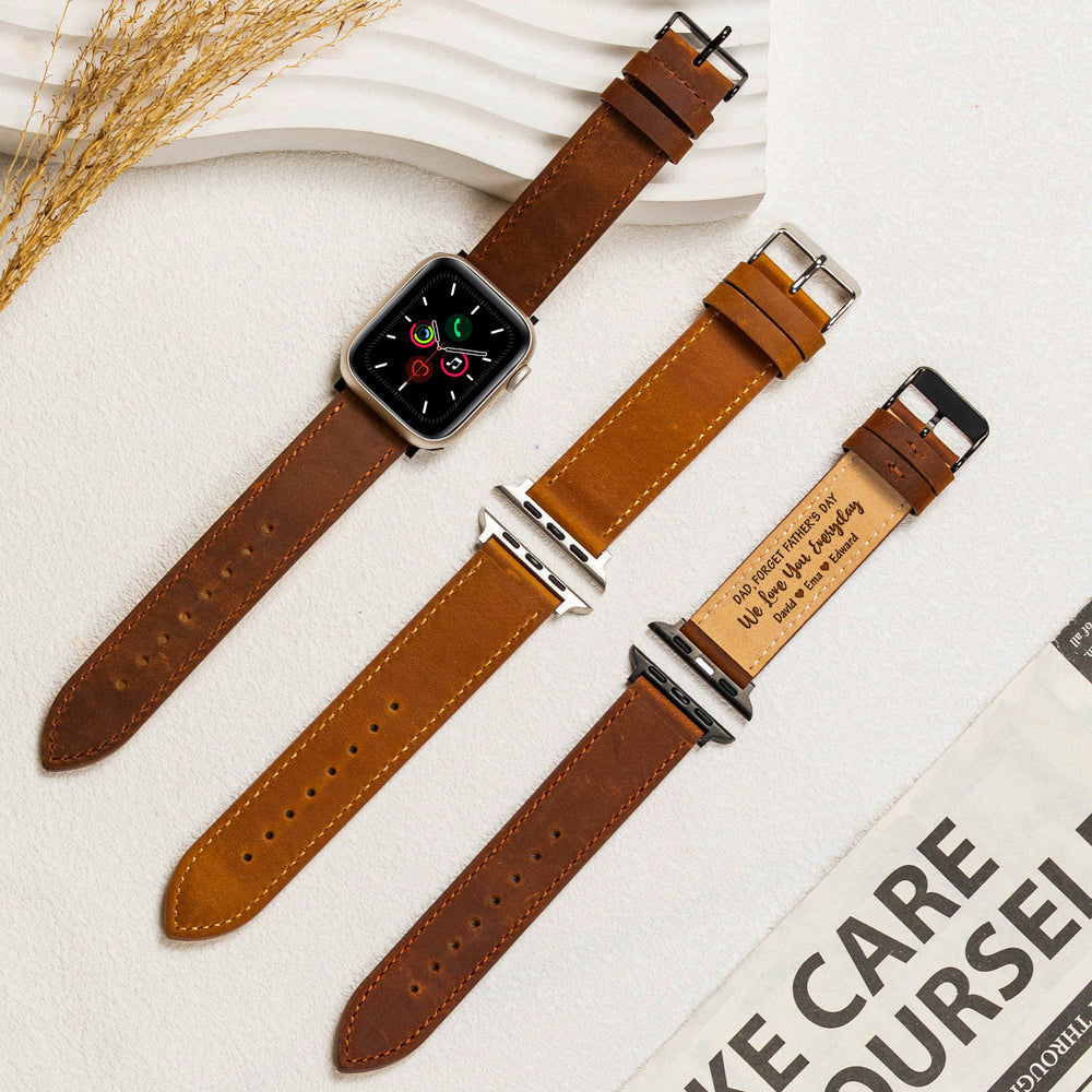 Forget Father's Day We Love You Everyday - Personalized Watch Band