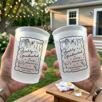 Freshly Graduated Graduation Party - Personalized Cups