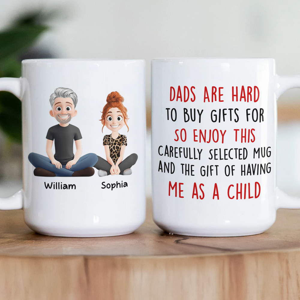 Funny Coffee Mug For Dad, Father's Day Christmas Birthday - Personalized Mug
