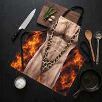 Funny 3D Muscle Apron - Gag BBQ & Grilling Gift for Husband, Men