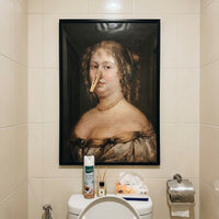 Funny Bathroom Wall Art Toilet Humour Gifts For Friends, Her, Him, Coworker - Personalized Poster