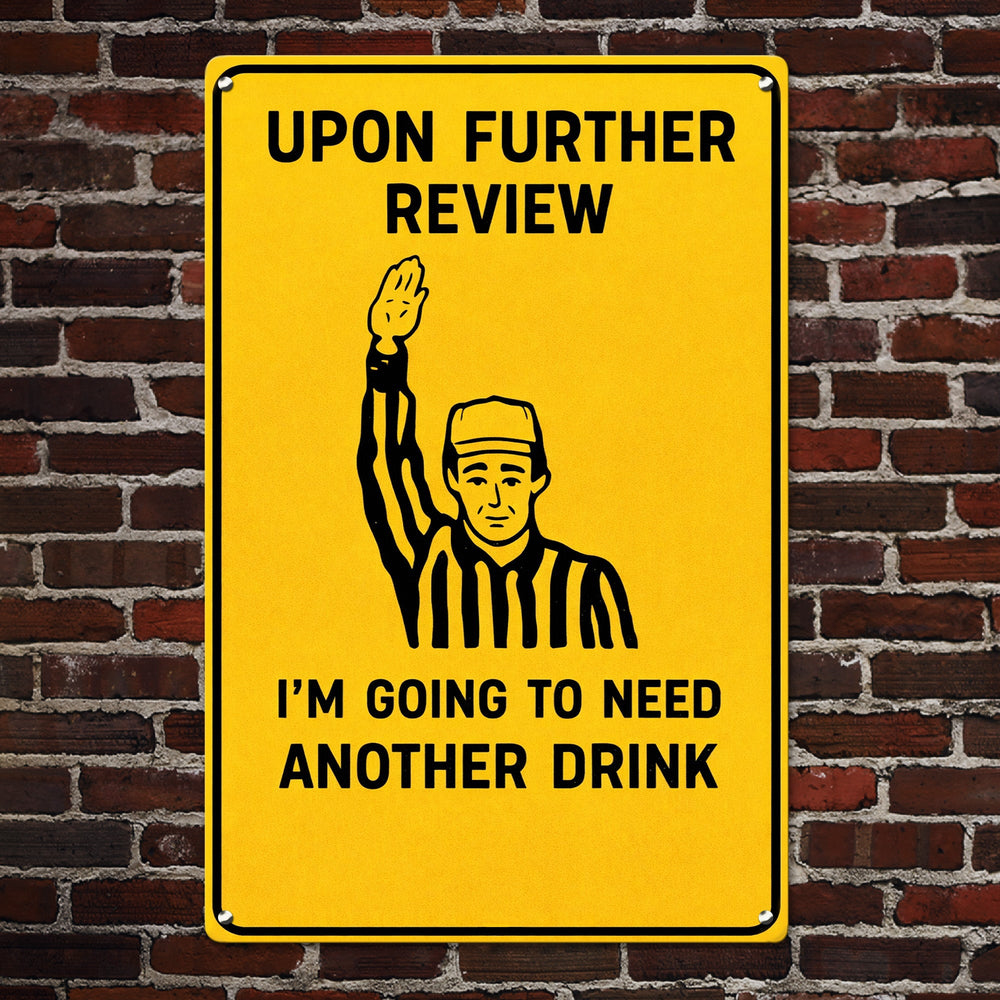 Funny Sign For Beer Bar, Men Club - Personalized Metal Sign