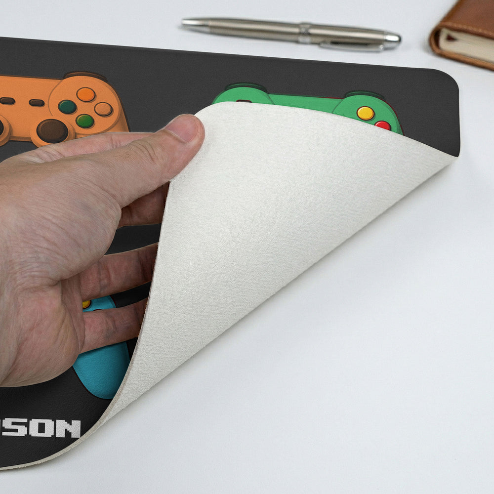 Gamer Dad Like A Normal Dad Only Much Cooler - Personalized Desk Mat | Funny Gamer Dad Gift