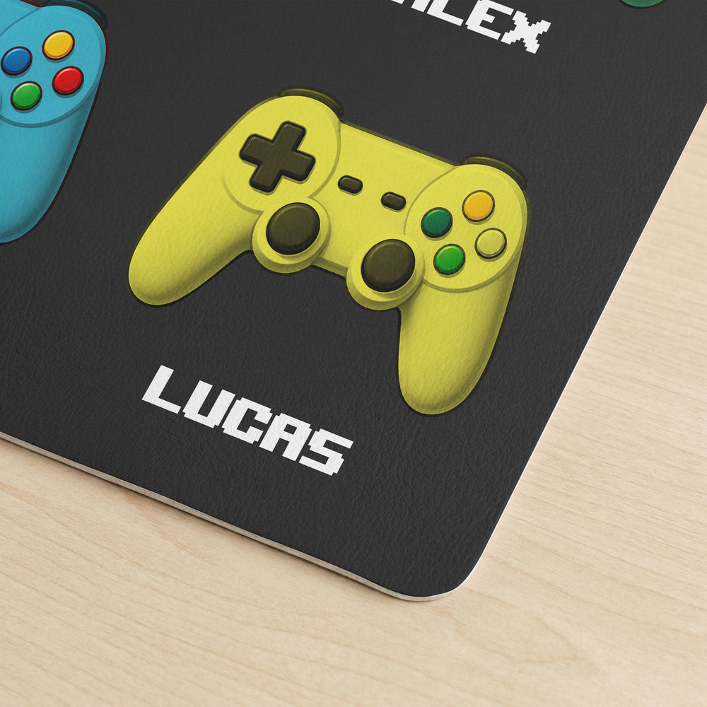 Gamer Dad Like A Normal Dad Only Much Cooler - Personalized Desk Mat | Funny Gamer Dad Gift