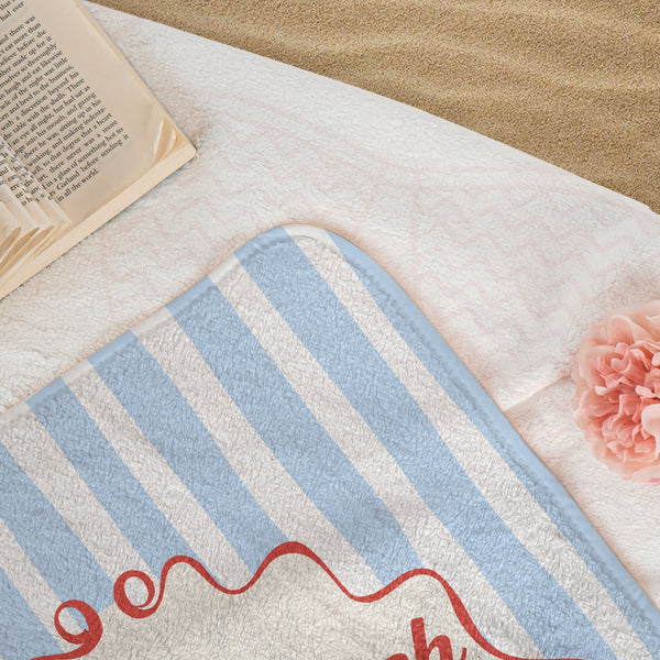 Girl Trip Bikini Gift For Her, Friends, Sisters - Personalized Beach Towel | Fun Summer Vacation Gift For Besties