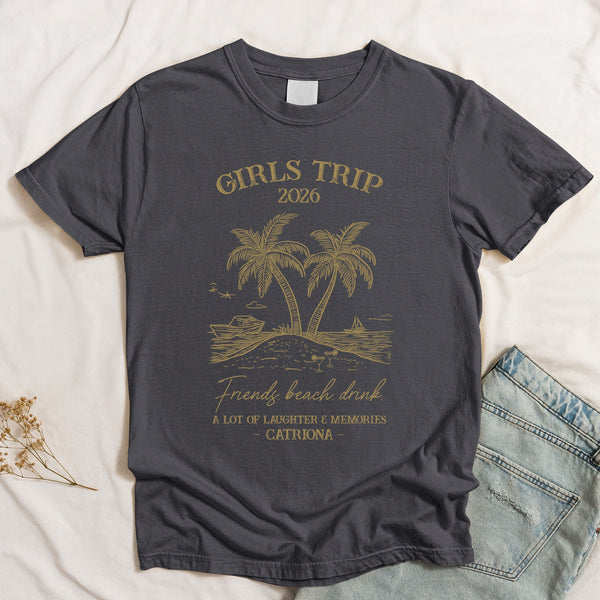 Girls Trip Summer - Personalized Shirt