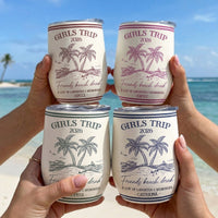 Girls Trip Summer - Personalized Wine Tumbler