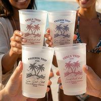 Girls Trip Summer Time - Personalized Cups