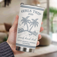 Girls Trip Summer Time - Personalized Tumbler
