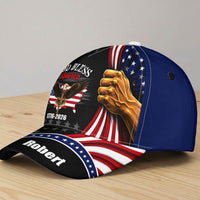 God Bless America Patriotic - Personalized Cap