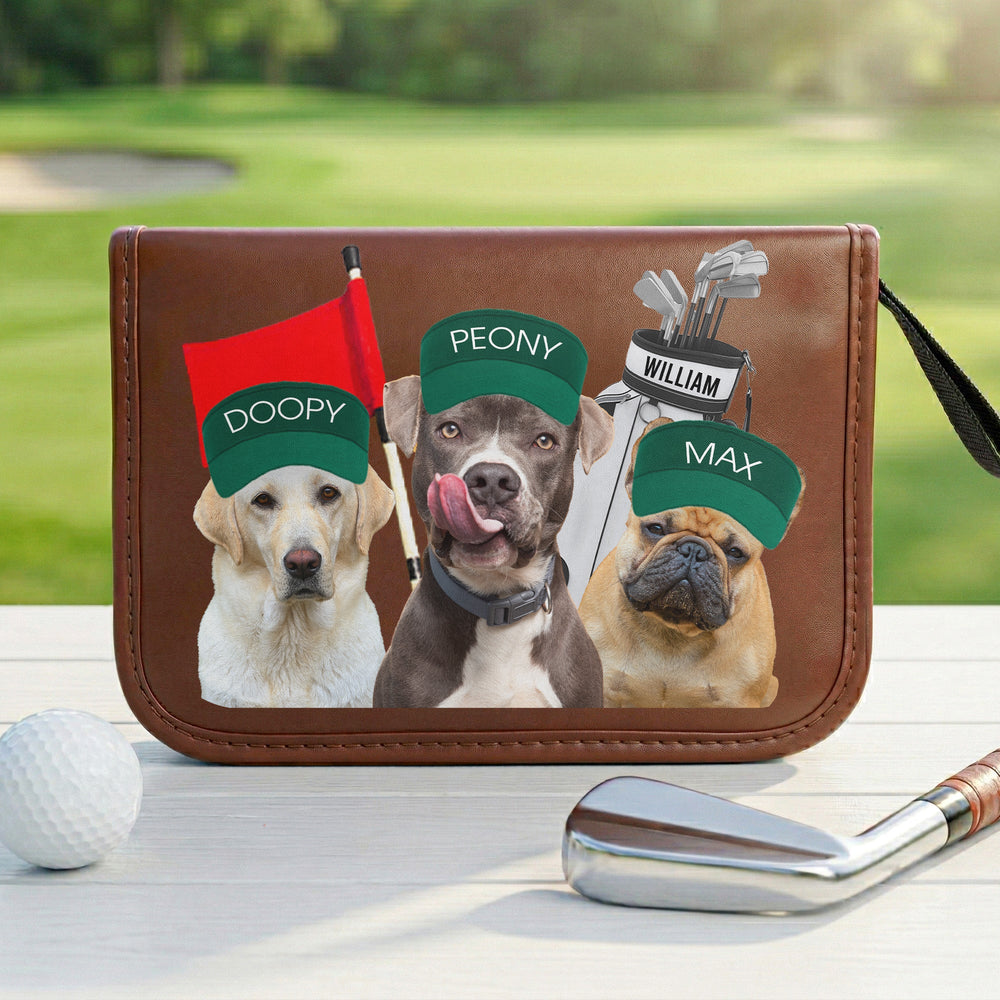 Golf & Dog Lovers - Favorite Caddy Dog Dad Gifts - Personalized Golf Bag