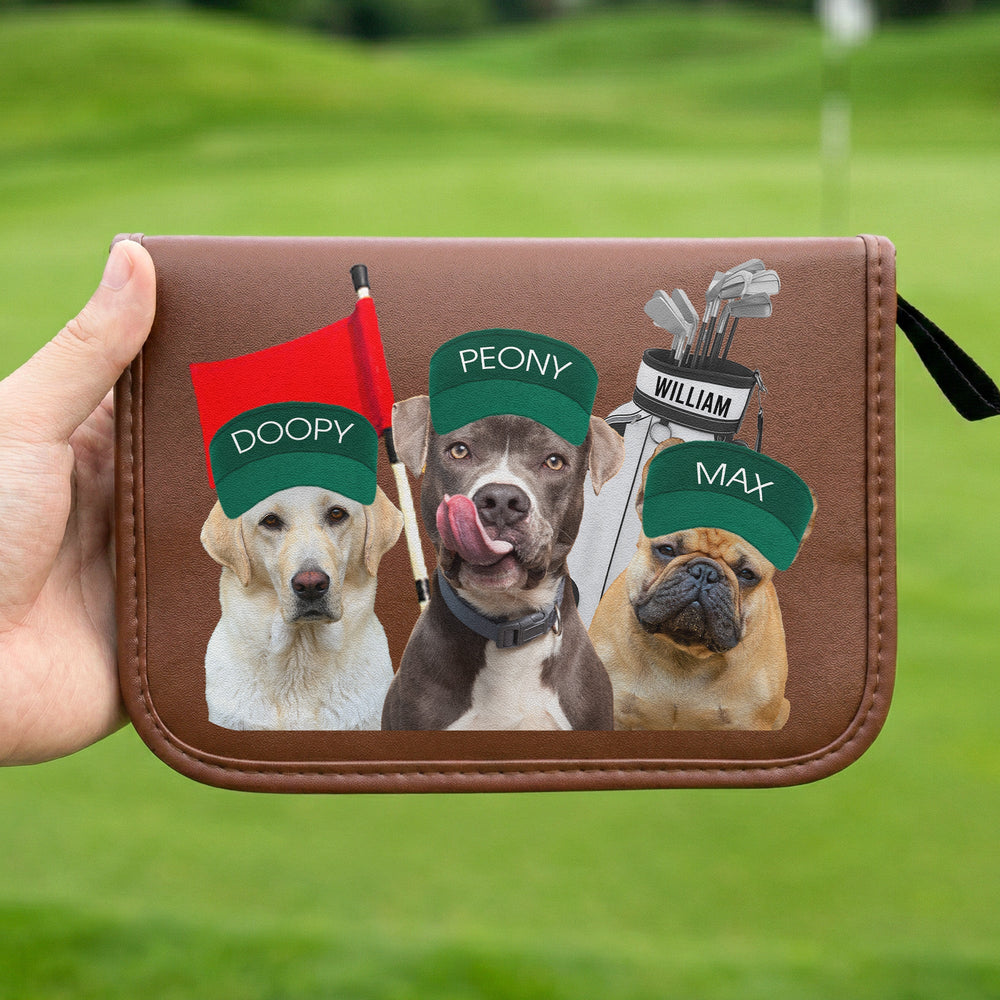 Golf & Dog Lovers - Favorite Caddy Dog Dad Gifts - Personalized Golf Bag