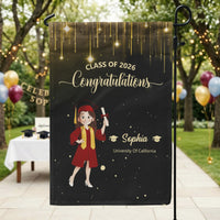 Graduation Congratulations - Personalized Flag