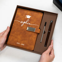 Graduation Custom Name School Year - Personalized Notebook Set