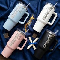 Graduation Gift Custom Name & Year - Personalized 40oz Tumbler