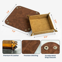 Personalized Graduation Valet Tray – Custom University Seal & Class Year Gift