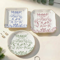 Graduation Gift For Friends - Personalized Jewelry Dish