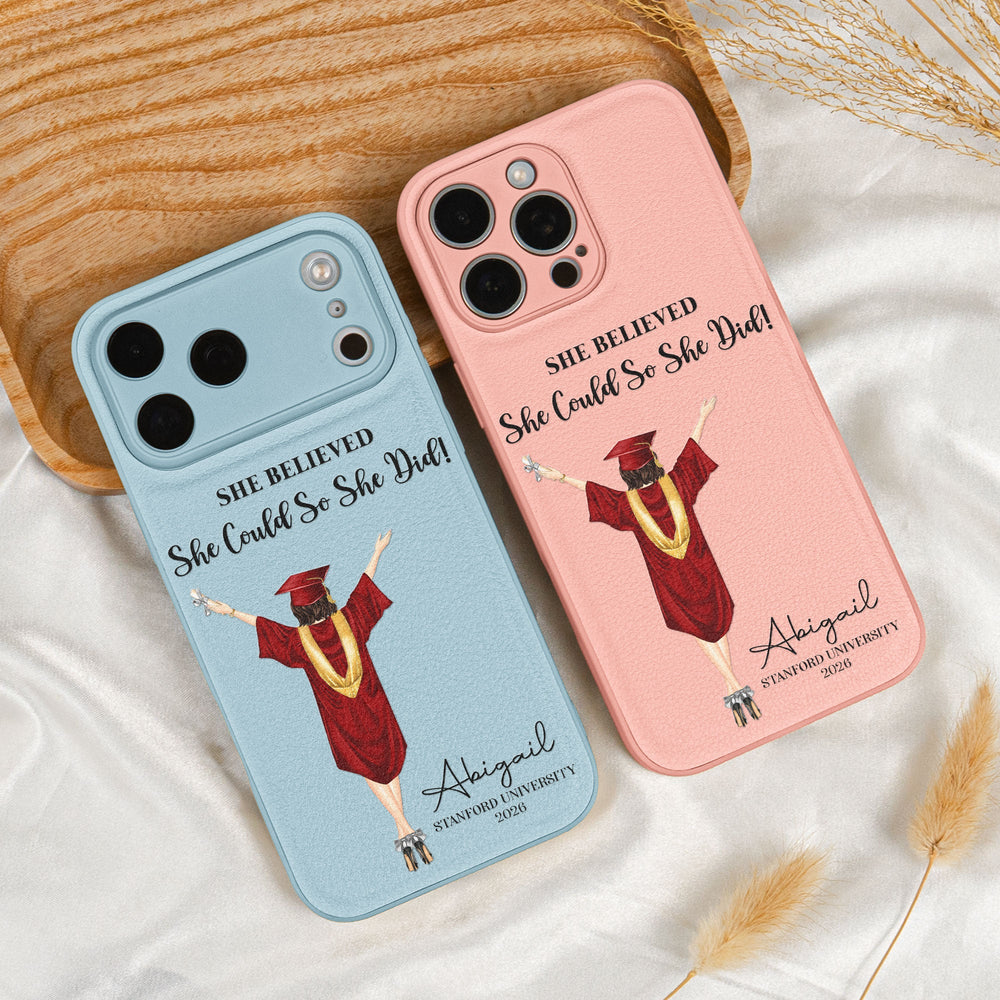 Graduation Gift For Her Him - Personalized Phone Case