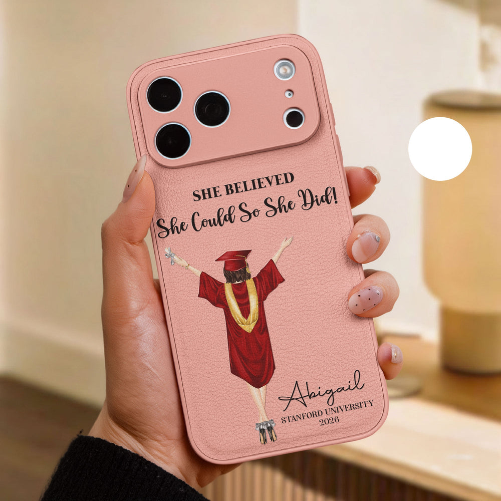 Graduation Gift For Her Him - Personalized Phone Case