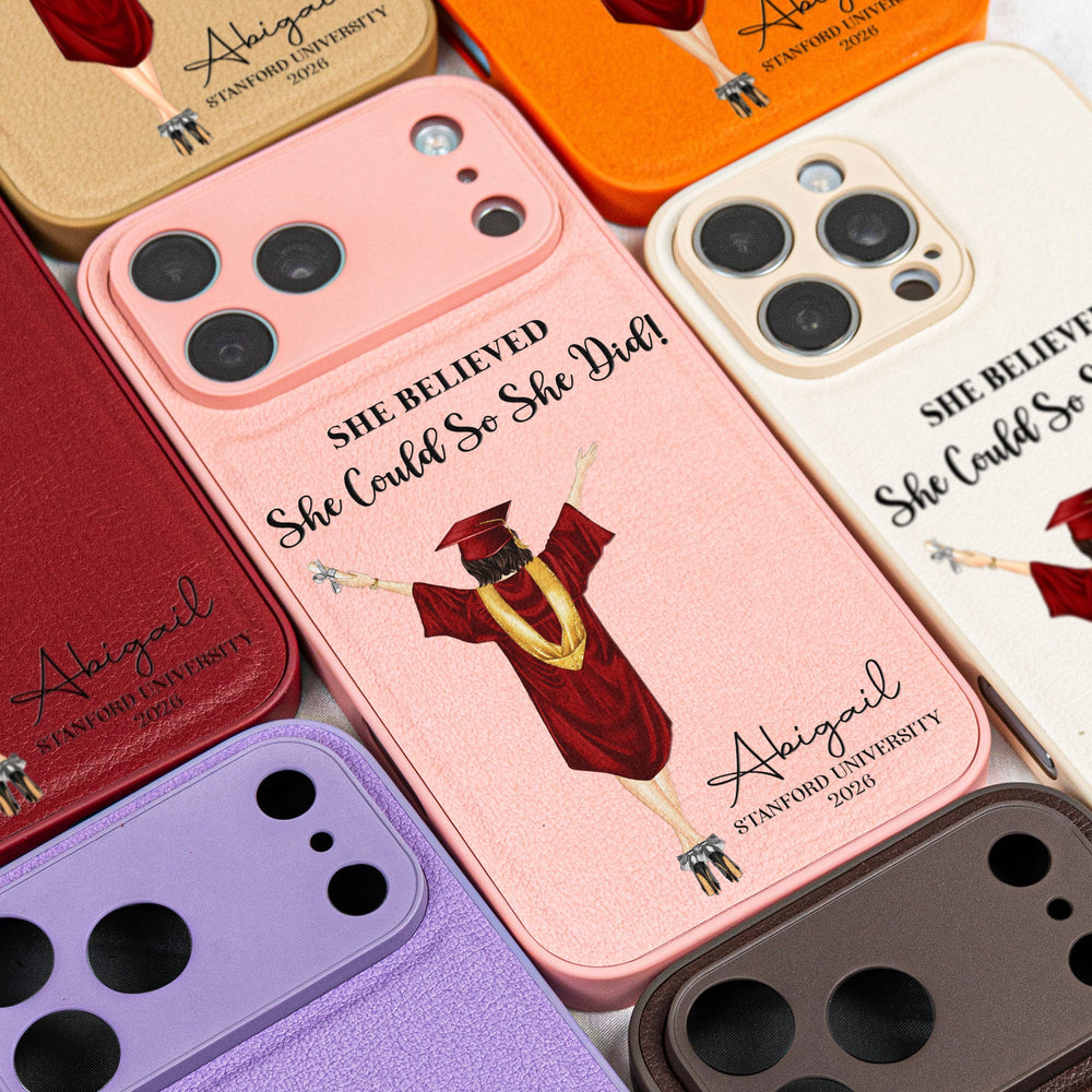 Graduation Gift For Her Him - Personalized Phone Case