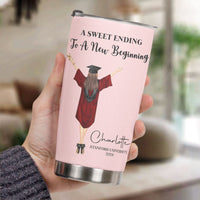 Graduation Gift For Her Him - Personalized Tumbler