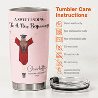 Graduation Gift For Her Him - Personalized Tumbler