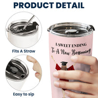 Graduation Gift For Her Him - Personalized Tumbler