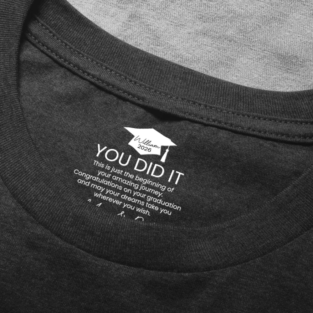 Graduation Gifts Hidden Message For Graduated Son, Daughter - Personalized Shirt