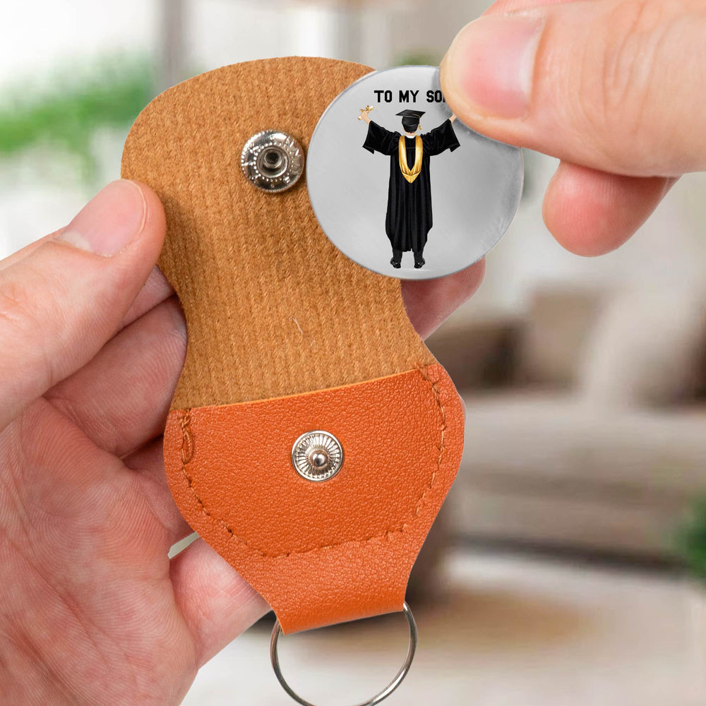 Graduation Keep Moving Forward - Personalized Pocket Hug