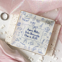 Graduation Keepsake Gift - Personalized Jewelry Dish