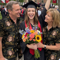 Graduation Matching Shirt With Childhood Photo - Vintage Childhood Themed - Personalized Hawaiian Shirt