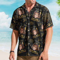 Graduation Matching Shirt With Childhood Photo - Vintage Childhood Themed - Personalized Hawaiian Shirt