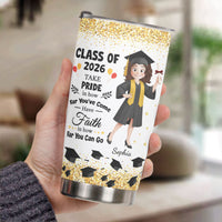Graduation Nutrion Fact - Personalized Tumbler Cup