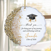 Graduation Party Favors - Personalized Resin Ornament