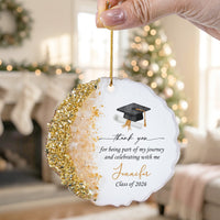 Graduation Party Favors - Personalized Resin Ornament