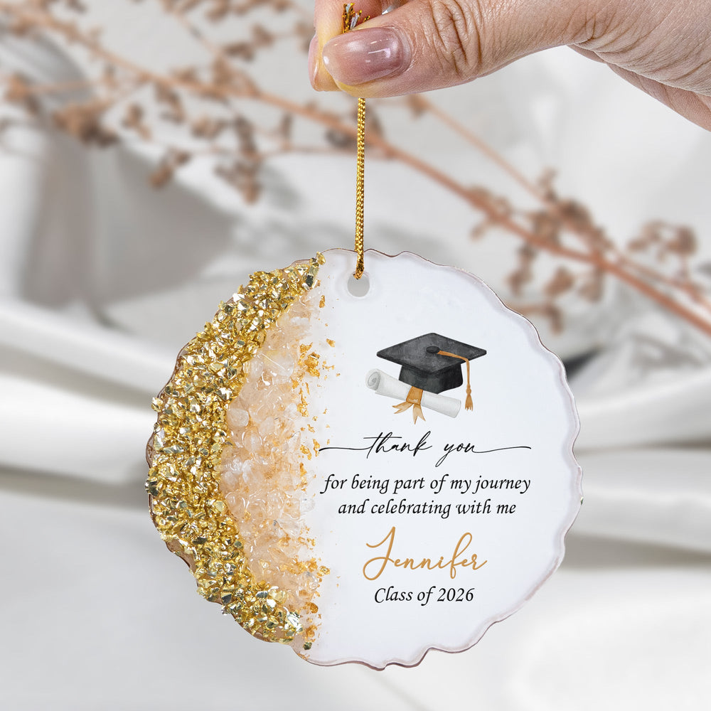 Graduation Party Favors - Personalized Resin Ornament
