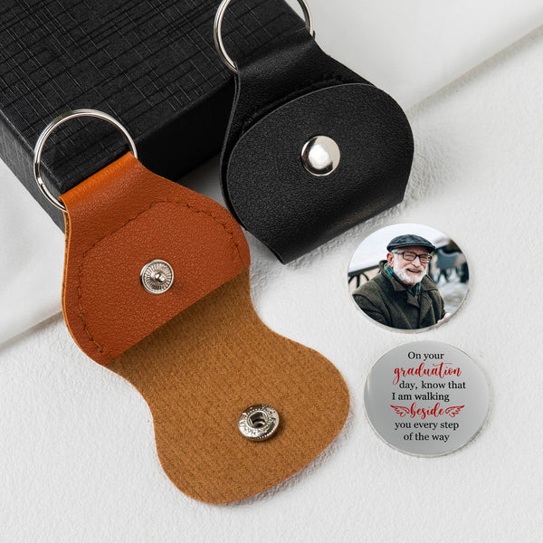 Graduation Walking Beside You Every Step - Personalized Pocket Hug