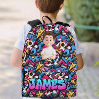 Graffiti Name Custom - Personalized Backpack