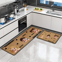 Grandkids Spoiled Here - Personalized Runner Rug