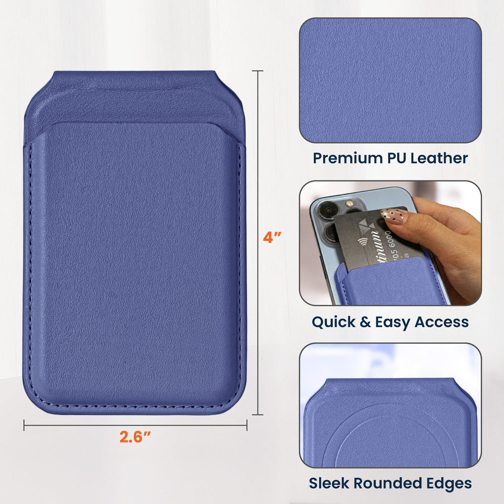 Grandma, Mom Little Sweethearts - Personalized Wallet Compatible With Magsafe